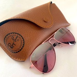 RAY-BAN Girls Pink sunglasses
